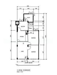 Blk 23 Bendemeer Ville (Kallang/Whampoa), HDB 3 Rooms #626023021
